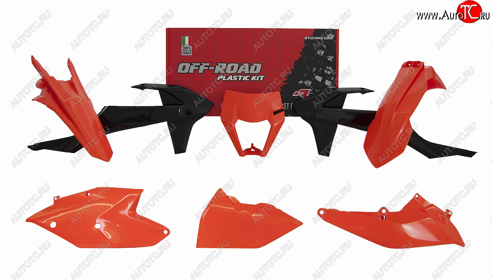14 999 р. Комплект пластика R-Tech KTM EXCEXC-FXC-W 17-19 (R-KITKTM-OEM-518) оранжевый-черный  r-kitktm-oem-518  с доставкой в г. Майкоп