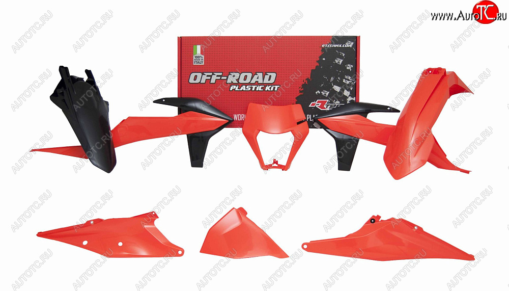 14 999 р. Комплект пластика R-Tech KTM EXCEXCFXC-WXCF-W 125>500 20-21 (R-KITKTM-OEM-520) Оранжево-Черный  r-kitktm-oem-520  с доставкой в г. Майкоп