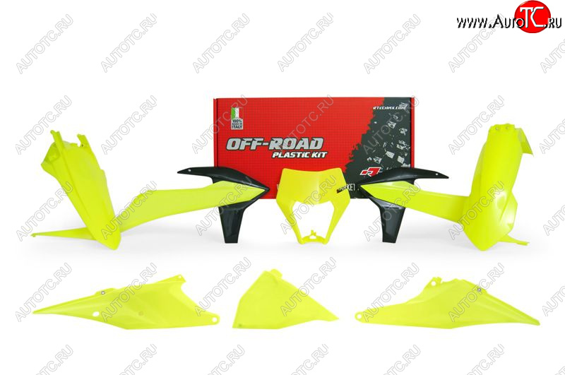 14 999 р. Комплект пластика R-Tech KTM EXC125250EXC-F250350450500 20-21 (R-KITKTM-GF0-520) Желтый неон  r-kitktm-gf0-520  с доставкой в г. Майкоп