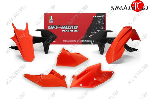 13 999 р. Комплект пластика R-Tech KTM EXC125250300,EXC-F250350450500 17-19 (R-KITKTM-OEM-417) OEM  r-kitktm-oem-417  с доставкой в г. Майкоп