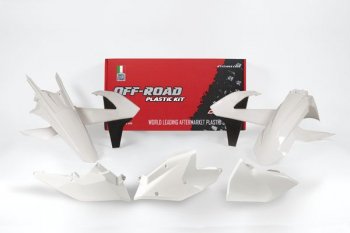 13 999 р. Комплект пластика R-Tech KTM EXC-EXCF 150250350450500 17-19 (R-KITKTM-BN0-417) Бело-Черный  r-kitktm-bn0-417  с доставкой в г. Майкоп. Увеличить фотографию 1