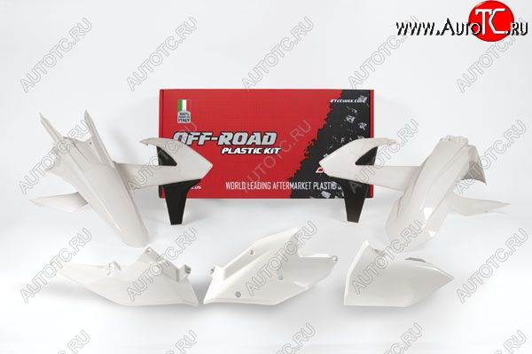 13 999 р. Комплект пластика R-Tech KTM EXC-EXCF 150250350450500 17-19 (R-KITKTM-BN0-417) Бело-Черный  r-kitktm-bn0-417  с доставкой в г. Майкоп