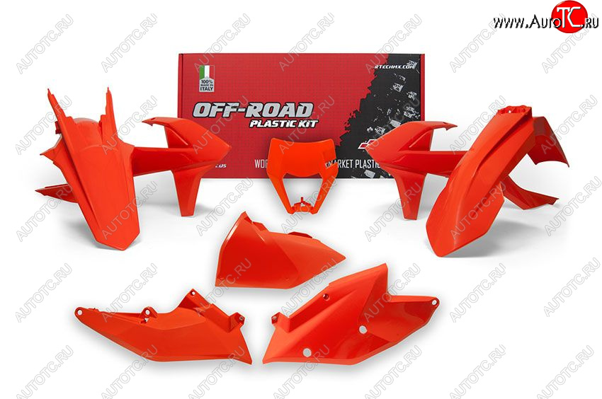 13 999 р. Комплект пластика R-Tech KTM EXC-EXCF 150250350450500 17-19 (R-KITKTM-AR0-517) Оранжевый  r-kitktm-ar0-517  с доставкой в г. Майкоп