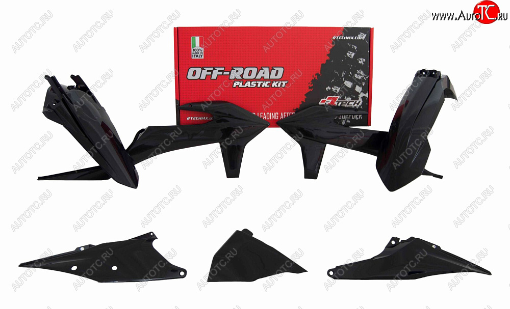 13 999 р. Комплект пластика R-Tech KTM EXCEXCFXC-WXCF-W 125-500 20-22 (R-KITKTM-NR0-420) Черный  r-kitktm-nr0-420  с доставкой в г. Майкоп