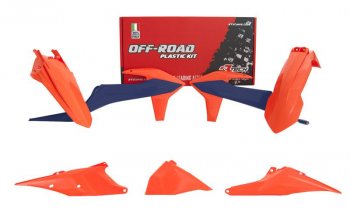 14 999 р. Комплект пластика R-Tech KTM EXCEXCFXC-WXCF-W 125-500 20-22 (R-KITKTM-OEM-423) Оранж-Синий  r-kitktm-oem-423  с доставкой в г. Майкоп. Увеличить фотографию 1