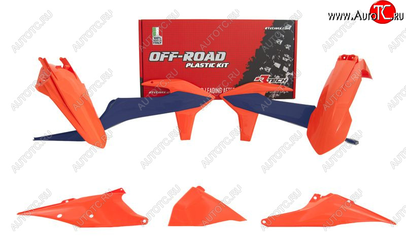 14 999 р. Комплект пластика R-Tech KTM EXCEXCFXC-WXCF-W 125-500 20-22 (R-KITKTM-OEM-423) Оранж-Синий  r-kitktm-oem-423  с доставкой в г. Майкоп