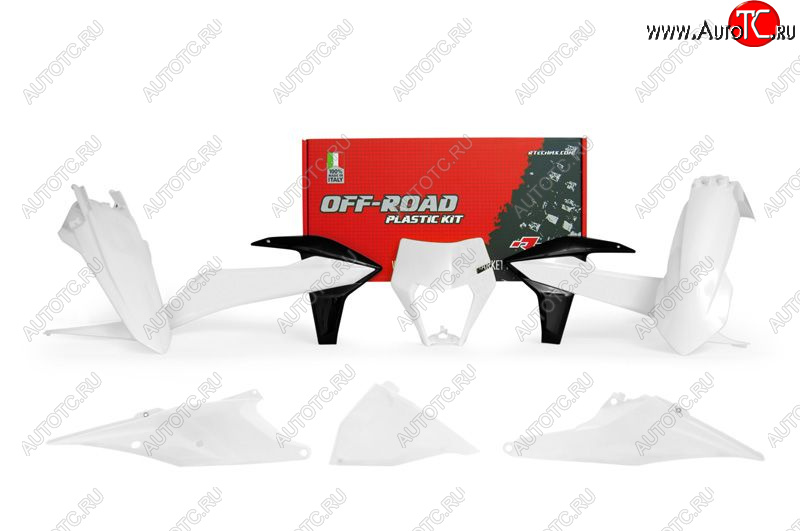 14 999 р. Комплект пластика R-Tech KTM EXCEXCFXC-WXCF-W 125-500 20-22 (R-KITKTM-BN2-520) Бело-Черный  r-kitktm-bn2-520  с доставкой в г. Майкоп
