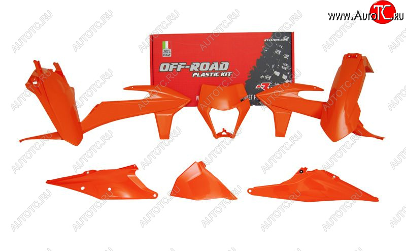 14 999 р. Комплект пластика R-Tech KTM EXCEXCFXC-WXCF-W 125-500 20-22 (R-KITKTM-AR0-520) Оранжевый  r-kitktm-ar0-520  с доставкой в г. Майкоп