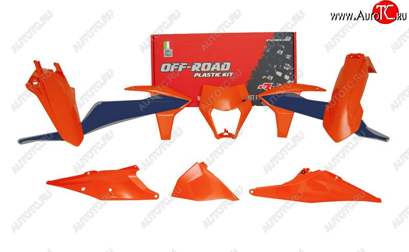 14 999 р. Комплект пластика R-Tech KTM EXCEXCFXC-WXCF-W 125-500 20-22 (R-KITKTM-OEM-623) Оранжево-Синий  r-kitktm-oem-623  с доставкой в г. Майкоп
