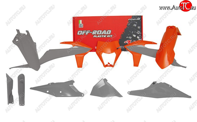 14 999 р. Комплект пластика R-Tech KTM EXCEXCFXC-WXCF-W 125-500 20-22 (R-KITKTM-OEM-723) Серо-Оранжевый  r-kitktm-oem-723  с доставкой в г. Майкоп