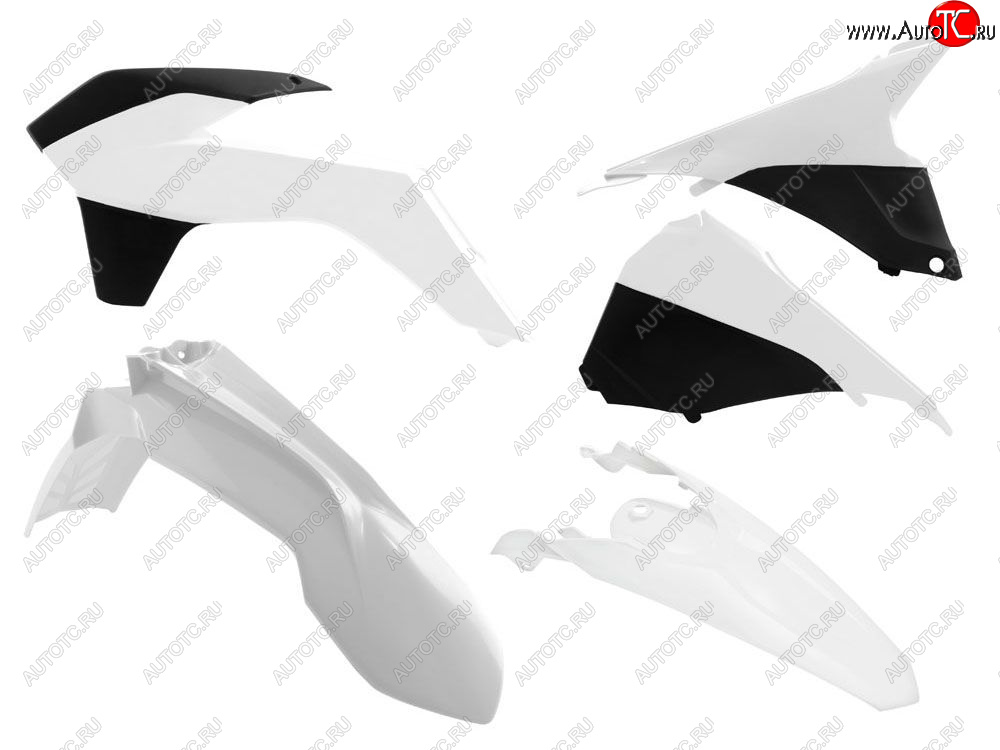 11 799 р. Комплект пластика R-Tech KTM EXCEXCF 125200250350450500 14-16(R-KITKTM-BN0-415) Бел-Черн  r-kitktm-bn0-415  с доставкой в г. Майкоп