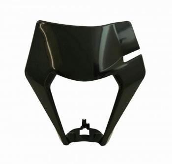 3 179 р. Обтекатель фары R-Tech KTM EXCEXCF 125~500 20-22 (R-MASKKTMNR20) Черный  r-maskktmnr20  с доставкой в г. Майкоп. Увеличить фотографию 1