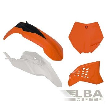 12 749 р. Комплект пластика R-Tech KTM SX65 09-11 (R-KITKTM-O11-508) оранжевыйбелый  r-kitktm-o11-508  с доставкой в г. Майкоп. Увеличить фотографию 1