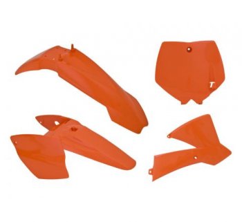 12 749 р. Комплект пластика R-Tech KTM SX65 02-08 (R-KITKTM-AR0-506) оранжевый  r-kitktm-ar0-506  с доставкой в г. Майкоп. Увеличить фотографию 1