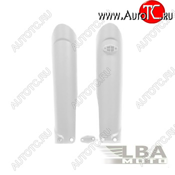 3 899 р. Защита вилки (пара) R-Tech KTM SXSXF 15-17, XCW- EXC-EXCF-XC-XCF-XCW 2017 (R-PSKTMBN0015) белая  r-psktmbn0015  с доставкой в г. Майкоп