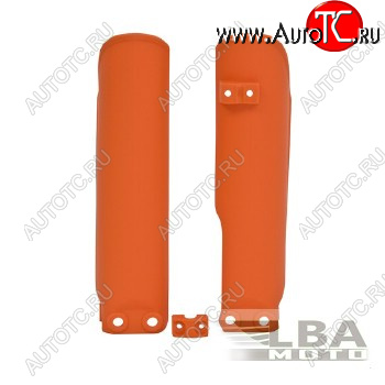3 179 р. Защита вилки (пара) R-Tech KTM SX65 02-17 (R-PSKTMAR0965) оранжевая  r-psktmar0965  с доставкой в г. Майкоп