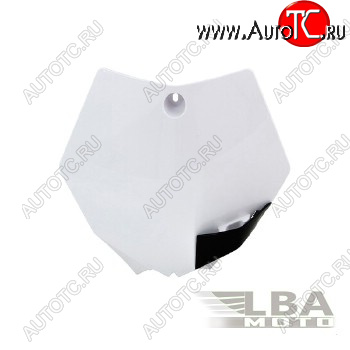 3 089 р. Щиток номера передний R-Tech KTM SX85 13-17 (R-TBKTMBN0985) белый  r-tbktmbn0985  с доставкой в г. Майкоп