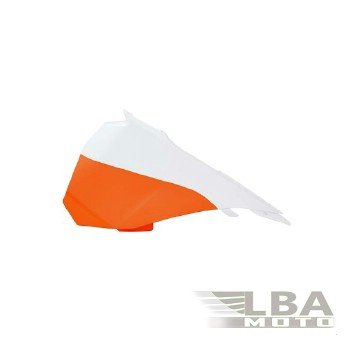 3 089 р. Обтекатель возд. фильтра левый R-Tech KTM SX85 13-17 (R-FIKTMBNARSX85) оранжевыйбелый  r-fiktmbnarsx85  с доставкой в г. Майкоп. Увеличить фотографию 1