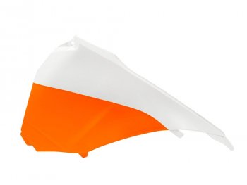 3 089 р. Обтекатель возд. фильтра лев R-Tech KTM SX125 13-16 SXF 13-15 EXCF 14-15 (R-FIKTMBNARSX13) оранжбел  r-fiktmbnarsx13  с доставкой в г. Майкоп. Увеличить фотографию 1