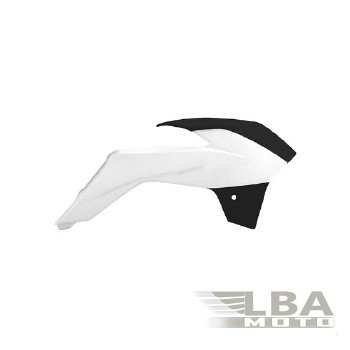 5 649 р. Обтекатели радиатора R-Tech KTM SX85 13-17 (R-CVKTMBNNR985) белыечерные  r-cvktmbnnr985  с доставкой в г. Майкоп. Увеличить фотографию 1
