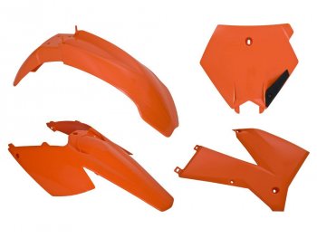 12 749 р. Комплект пластика R-Tech KTM SXSXF 05-06, EXCEXCF 05-07 (R-KITKTM-AR0-504) оранжевый  r-kitktm-ar0-504  с доставкой в г. Майкоп. Увеличить фотографию 1