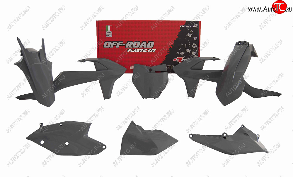 14 999 р. Комплект пластика R-Tech KTM SXSX-F 16-18, XCXC-F 17-18 (R-KITKTM-GR0-516) Quantum Grey серый  r-kitktm-gr0-516  с доставкой в г. Майкоп