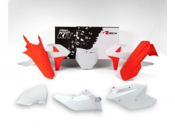 14 999 р. Комплект пластика R-Tech KTM SXSX-F 16-18, XCXC-F 17-18 (R-KITKTM-US2-516) оранжевый-белый  r-kitktm-us2-516  с доставкой в г. Майкоп. Увеличить фотографию 1