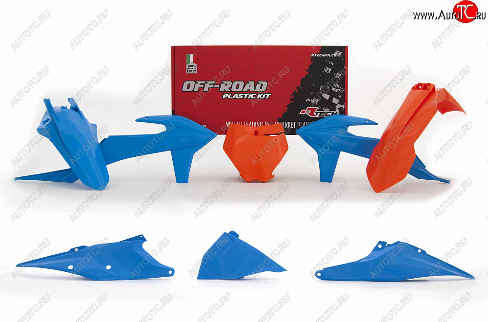 14 999 р. Комплект пластика R-Tech KTM SX125150250 19-21,SXF250350450 19-21 (R-KITKTM-CL0-599) Синий  r-kitktm-cl0-599  с доставкой в г. Майкоп