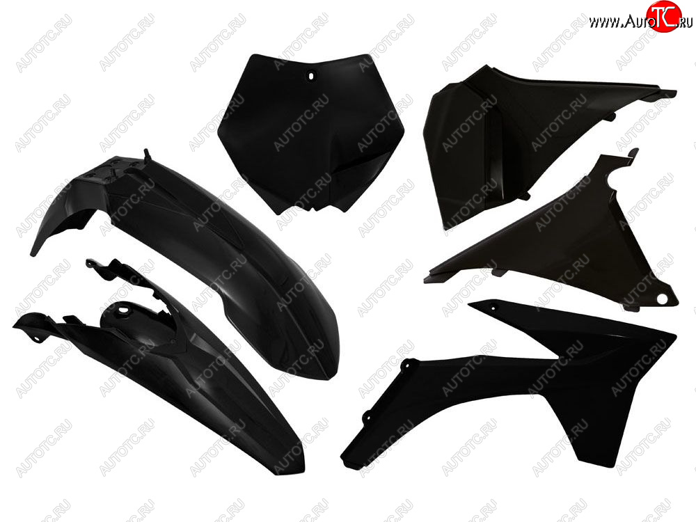 12 749 р. Комплект пластика R-Tech KTM SX125150250 2011 (R-KITKTM-NR0-519) Черный  r-kitktm-nr0-519  с доставкой в г. Майкоп