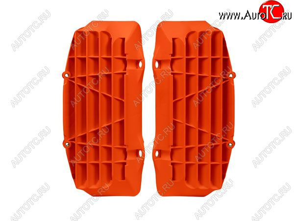4 549 р. Решетки радиатора увеличенные R-Tech KTM SXSX-F 16-18,EXCEXC-F 17-18 (R-GRKTMAN0017) Оранж Неон  r-grktman0017  с доставкой в г. Майкоп