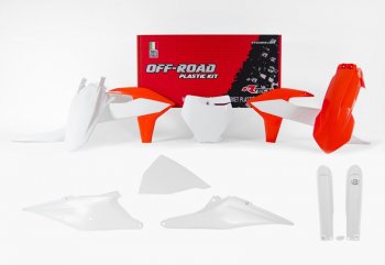 14 999 р. Комплект пластика R-Tech KTM SXSXF 19-22, XCXCF 19-22 (R-KITKTM-OEM-609) Бело-Карсный  r-kitktm-oem-609  с доставкой в г. Майкоп. Увеличить фотографию 1