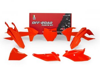 13 999 р. Комплект пластика R-Tech KTM SX85 18-22 (R-KITKTM-AN0-185) Оранжевый Неон  r-kitktm-an0-185  с доставкой в г. Майкоп. Увеличить фотографию 1