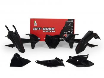 12 749 р. Комплект пластика R-Tech KTM SX85 18-22, MC 85 21-22 (R-KITKTM-NR0-185) Черный  r-kitktm-nr0-185  с доставкой в г. Майкоп. Увеличить фотографию 1