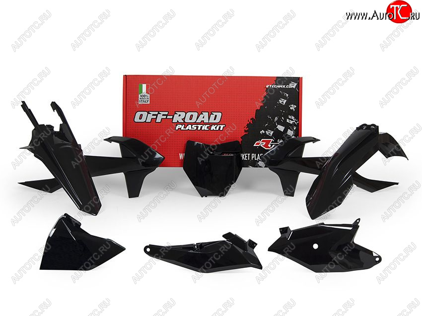 12 749 р. Комплект пластика R-Tech KTM SX85 18-22, MC 85 21-22 (R-KITKTM-NR0-185) Черный  r-kitktm-nr0-185  с доставкой в г. Майкоп