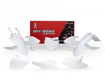 12 749 р. Комплект пластика R-Tech KTM SX85 18-22, MC 85 21-22 (R-KITKTM-BN0-185) Белый  r-kitktm-bn0-185  с доставкой в г. Майкоп. Увеличить фотографию 1