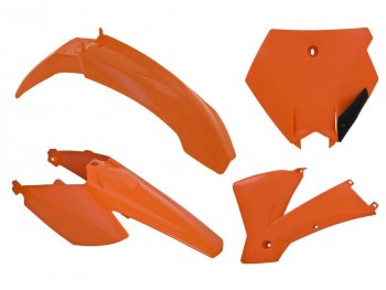 12 749 р. Комплект пластика R-Tech KTM SX85 06-12 (R-KITKTM-AR0-507) Оранжевый  r-kitktm-ar0-507  с доставкой в г. Майкоп. Увеличить фотографию 1