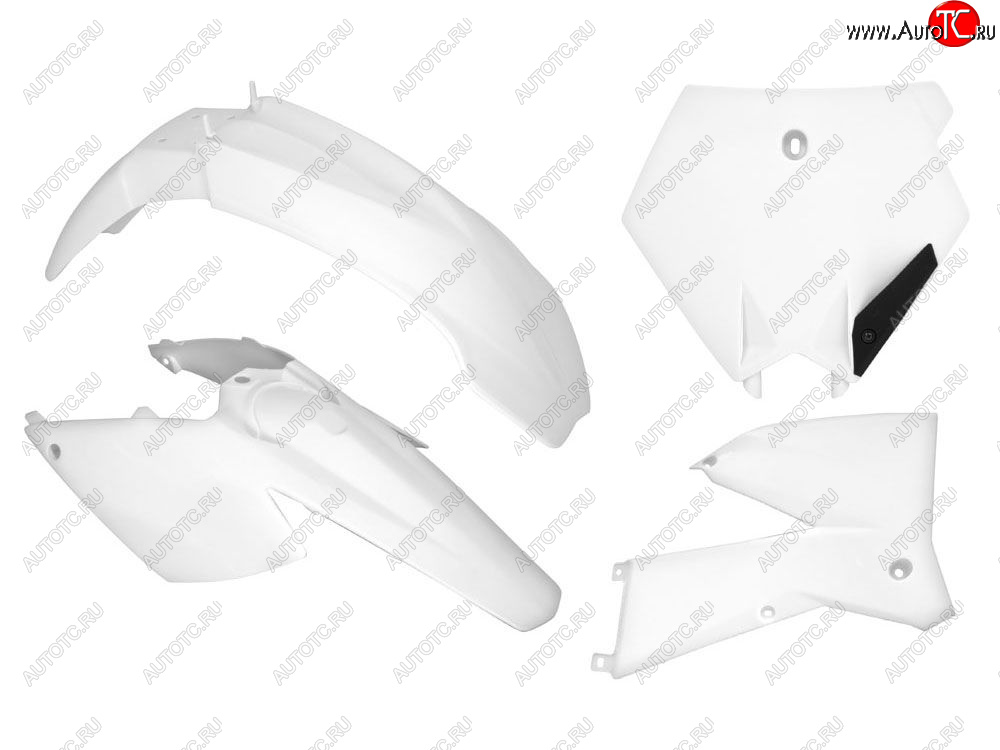 12 749 р. Комплект пластика R-Tech KTM SXSXF 125-525 05-06,XCXCF 125-525 05-06(R-KITKTM-BN0-504) Белый  r-kitktm-bn0-504  с доставкой в г. Майкоп