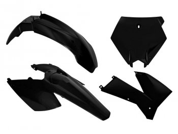 12 749 р. Комплект пластика R-Tech KTM SXSXF 125-525 05-06,XCXCF 125-525 05-07 (R-KITKTM-NR0-504) Черный  r-kitktm-nr0-504  с доставкой в г. Майкоп. Увеличить фотографию 1
