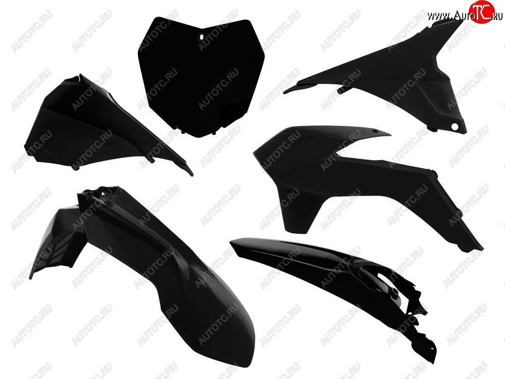 12 749 р. Комплект пластика R-Tech KTM SXSXF 125150250350450 13-15 (R-KITKTM-NR0-512) Черный  r-kitktm-nr0-512  с доставкой в г. Майкоп