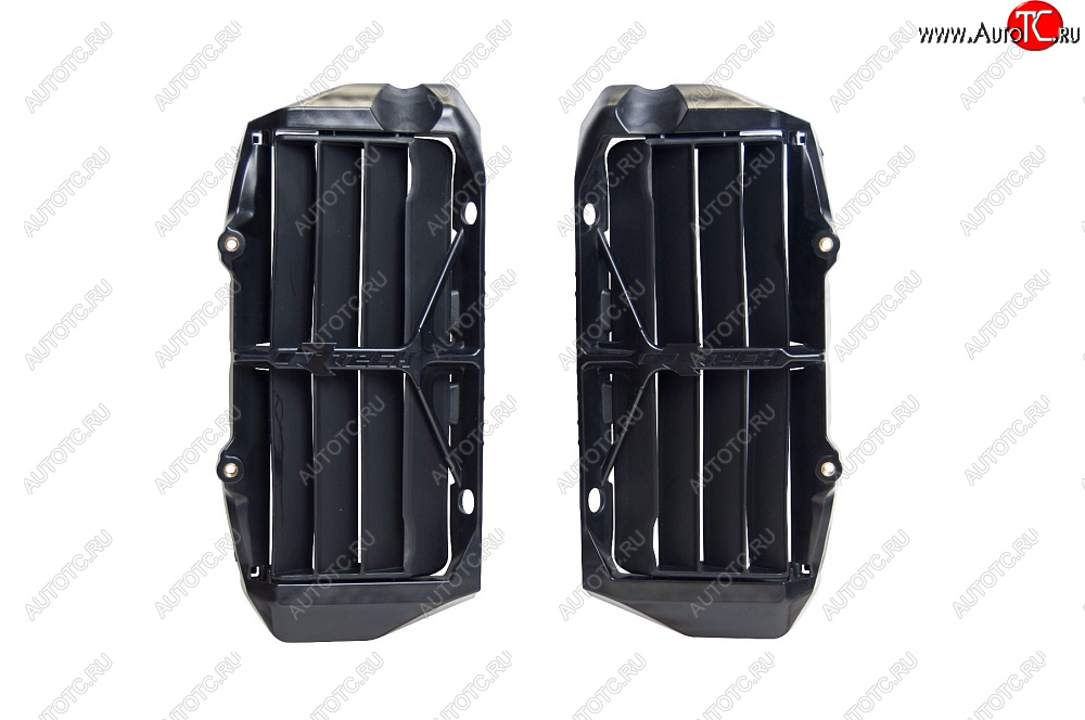 4 549 р. Решетки радиатора увеличенные R-Tech KTM SXSX-F 19-22,EXCEXC-F 20-22 (R-GRKTMNR0019) Черный  r-grktmnr0019  с доставкой в г. Майкоп