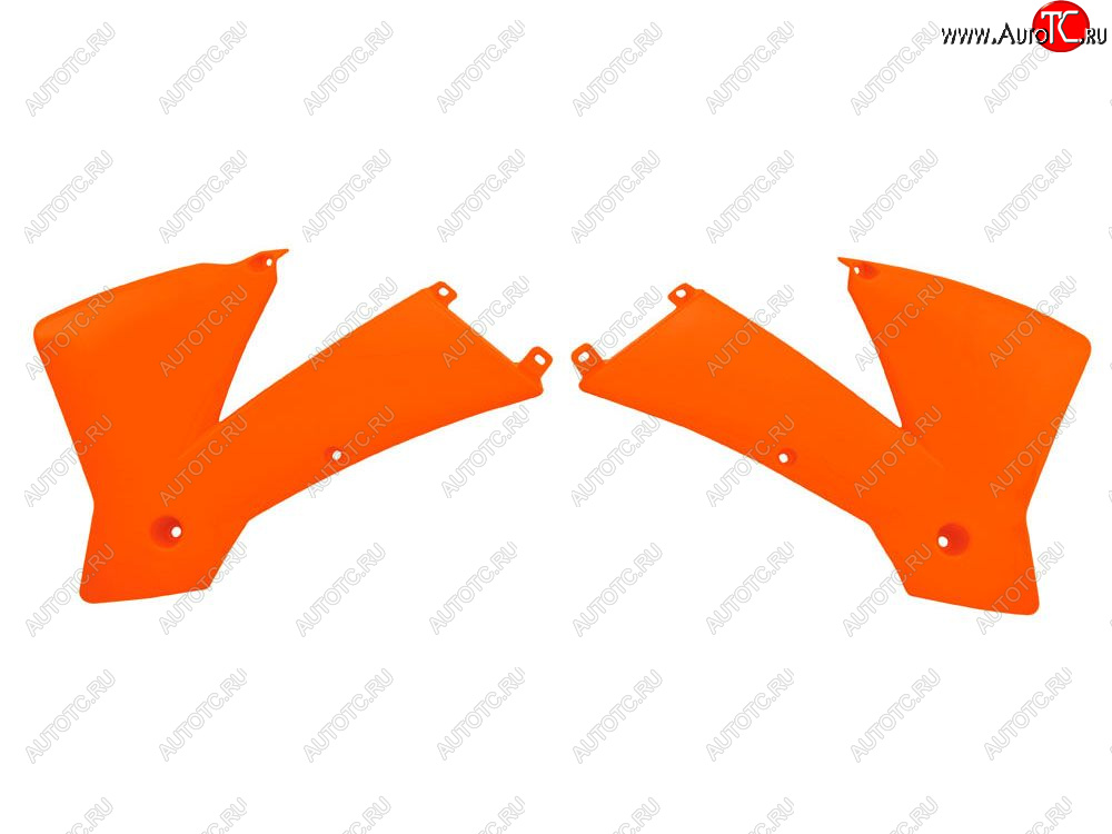6 399 р. Обтекатели радиатора R-Tech KTM SX 01-04, EXC 03-04 (R-CVKTMAR9803) Оранжевый  r-cvktmar9803  с доставкой в г. Майкоп