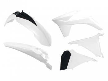 13 999 р. Комплект пластика R-Tech KTM SX 65 16-22 (R-KITKTM-BN0-500) Бело-Черный  r-kitktm-bn0-500  с доставкой в г. Майкоп. Увеличить фотографию 1