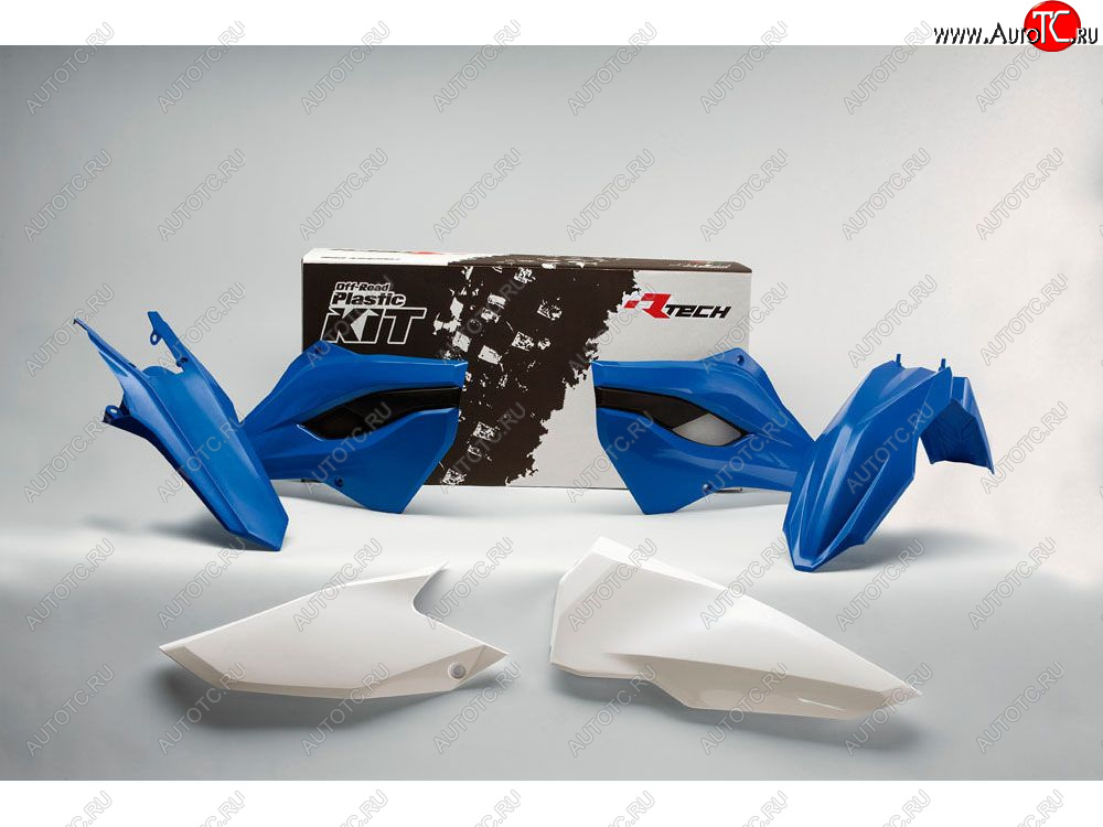 11 799 р. Комплект пластика R-Tech Husaberg TEFE 13-14 (R-KITHBG-OEM-400) синийбелый  r-kithbg-oem-400  с доставкой в г. Майкоп