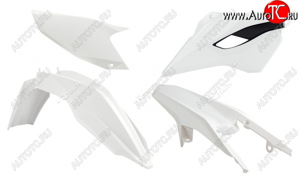 12 749 р. Комплект пластика R-Tech Husqvarna TEFE 2014 (R-KITHSQ-OEM-410) белыйчерный  r-kithsq-oem-410  с доставкой в г. Майкоп