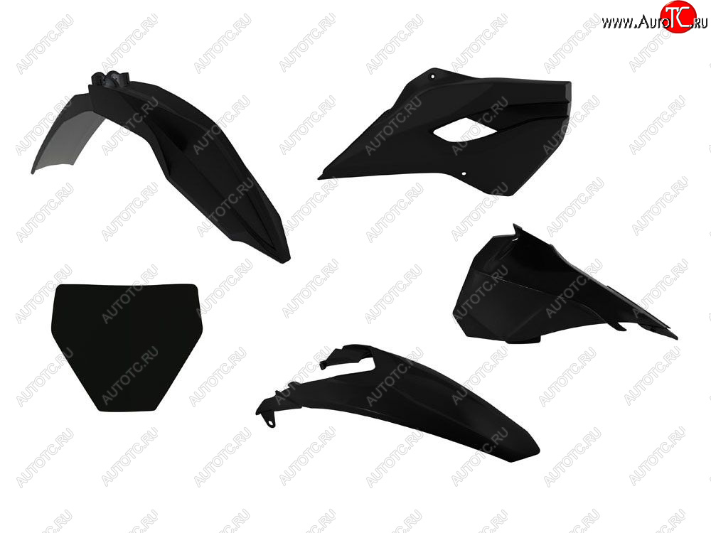12 749 р. Комплект пластика R-Tech Husqvarna TC85 14-17 (R-KITHSQ-NR0-509) черный  r-kithsq-nr0-509  с доставкой в г. Майкоп