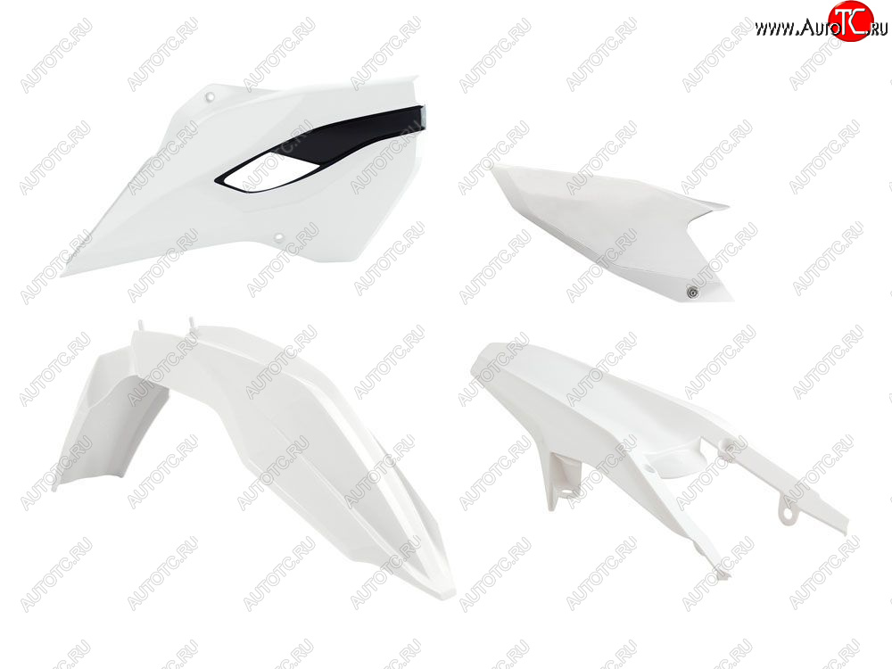 11 799 р. Комплект пластика R-Tech Husaberg TEFE 13-14 (R-KITHBG-BN0-400) Белый  r-kithbg-bn0-400  с доставкой в г. Майкоп