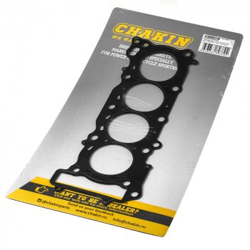 4 199 р. Прокладка ГБЦ CHAKIN Yamaha XJ6S 09-17, FZ6R 09-17 20S-11181-00-00  100y-048  с доставкой в г. Майкоп. Увеличить фотографию 1