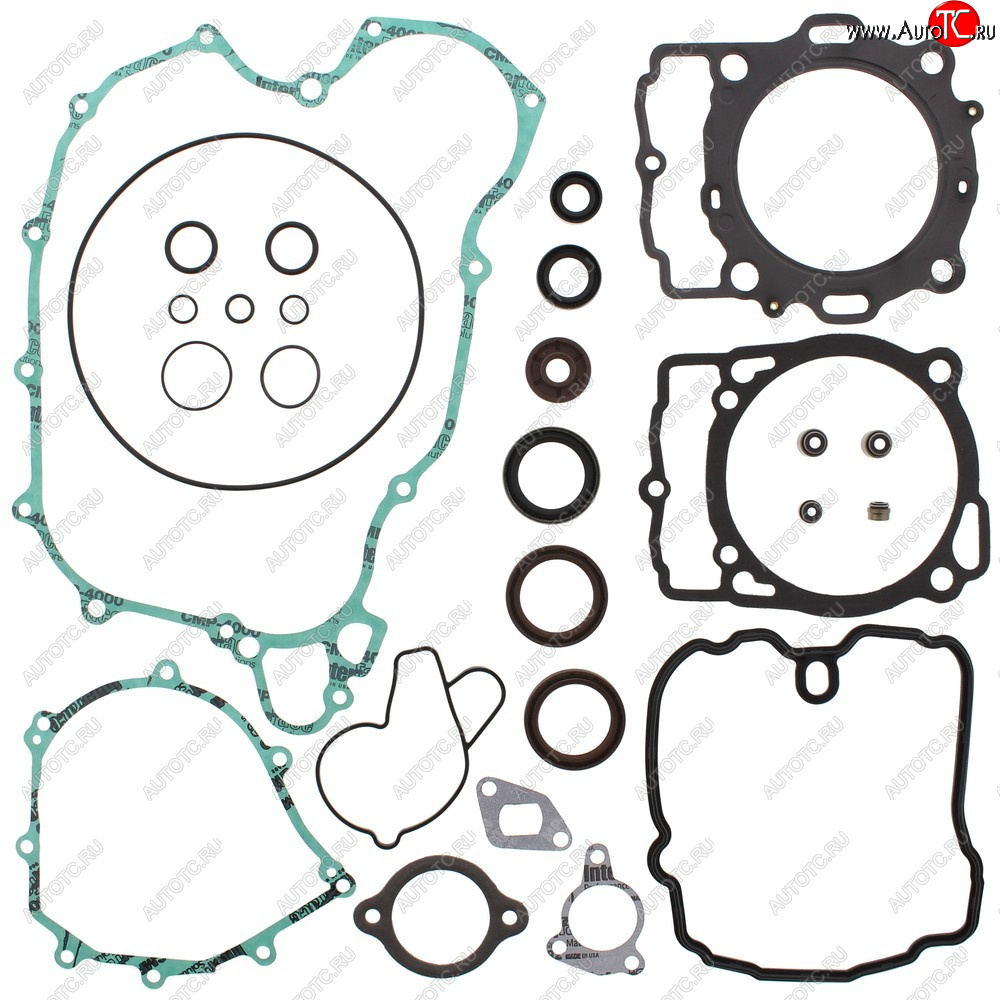 16 299 р. Комплект прокладок и сальников  WINDEROSA KTM 450XC-W 12-13 500EXCXC-W 12-16 501FE 14-15  (811343)  811343  с доставкой в г. Майкоп