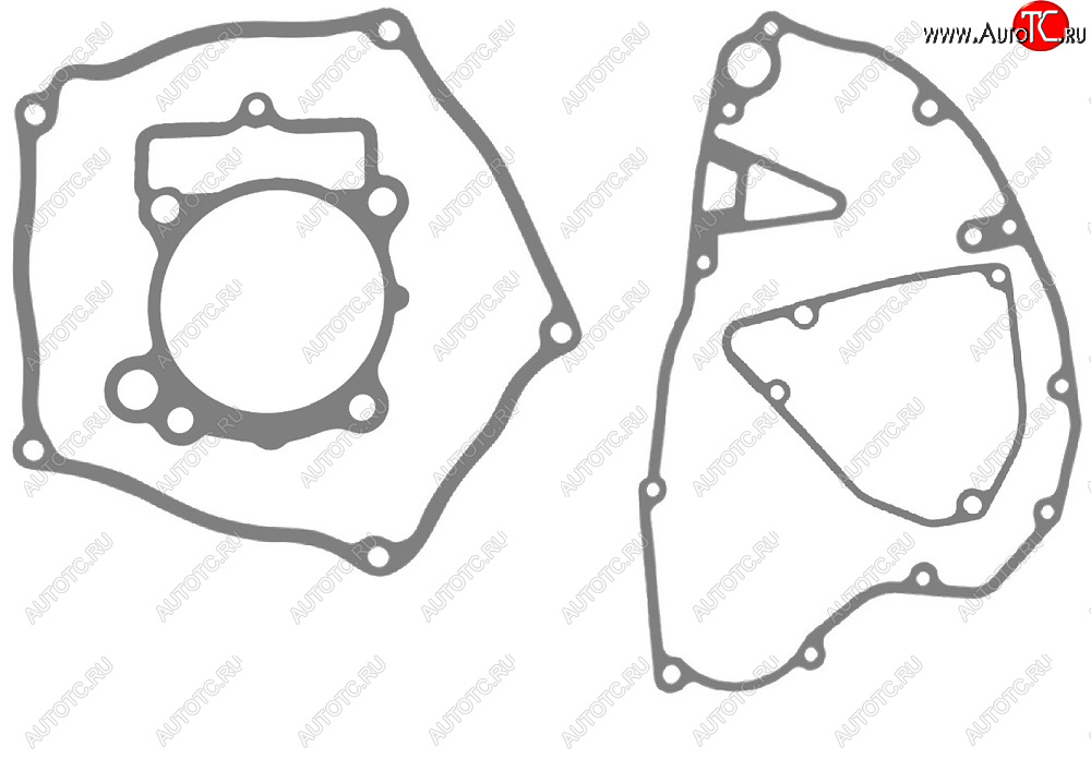 1 999 р. Комплект прокладок CHAKIN для мотоцикла Kawasaki KX250F 04-08, Suzuki RMZ250 04-06  00kk-009  с доставкой в г. Майкоп