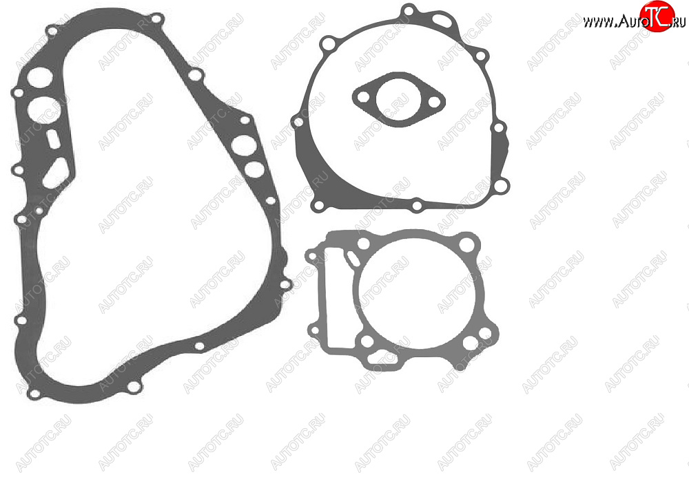1 289 р. Комплект прокладок CHAKIN для мотоцикла Kawasaki KLX400RSR 03-04,Suzuki DRZ400E 00-07  00kk-012  с доставкой в г. Майкоп